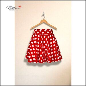 Stretchy Flared Mini Skater Skirt, Versatile Casual A-Line Fit